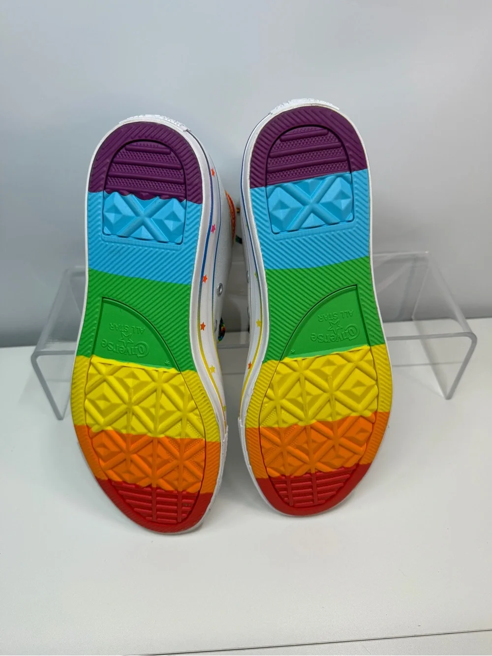 Title: Converse Chuck Taylor All Star Pride High Top Sneakers Men’s 9 Women’s 11